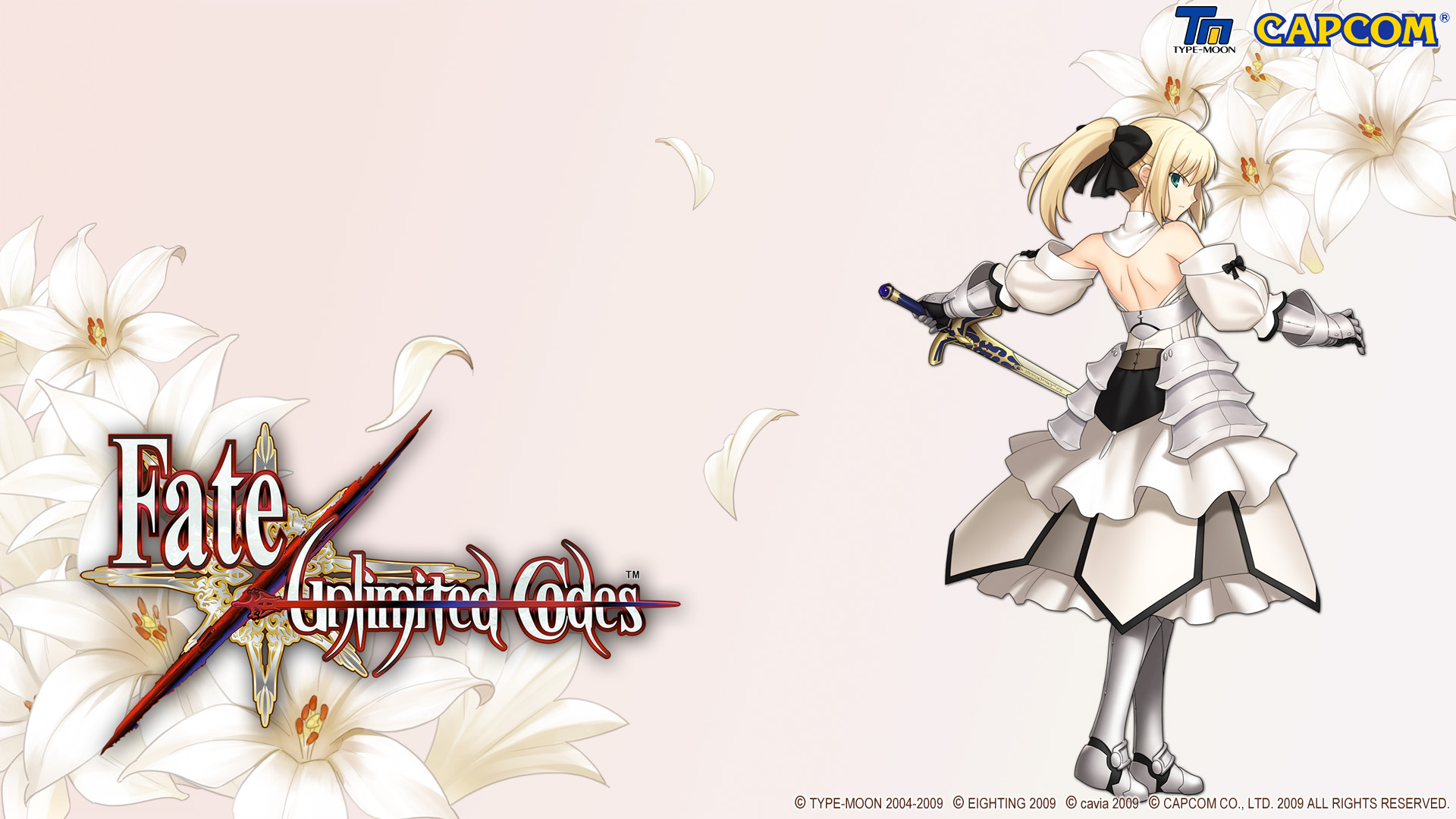 Wallpaper Saber Lily From Fate Unlimited Codes Otakuxgamer